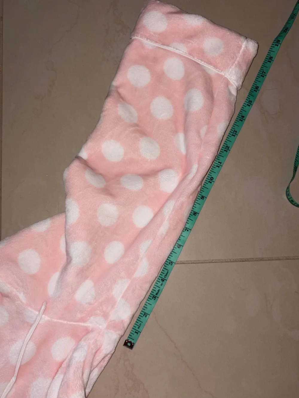Nwt Kate Spade New York Plush Fleece Robe Pink White Polka Dot